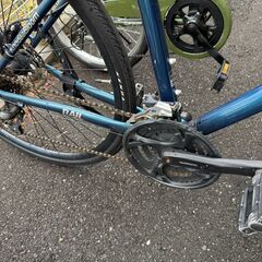 ★店頭にて試乗可★ J3413　【リユースのサカイ柏店】 KhodaaBloom　クロスバイク　3×9段変速　700×32c　　ブルー　　簡易クリーニング済　 中古自転車 　流山市 中古自転車 松戸市 中古自転車 我孫子市 中古自転車 船橋市 中古自転車 守谷市 中古自転車 取手市 中古自転車の画像