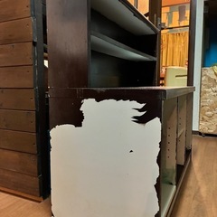 【無料】収納棚 木製 リメイク向け DIY 塗装剥がれあり 12/23までの画像