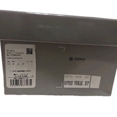 nano universe レディース メタルフラットパンプス シューズ 37サイズの画像