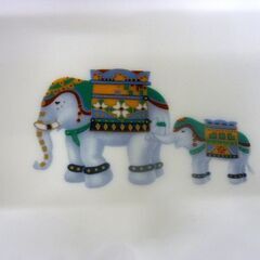 ☆NARUMI Bone China サービスプラター 大皿 鳴海製陶 幸せを呼ぶ象 ナルミ ボーンチャイナ 幅31.5cm 縦22.7cm オーバルプレート 札幌市 豊平区 平岸店の画像