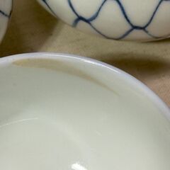 湯呑み10個セット 松青龍 陶器 網目模様 和食器 茶器の画像