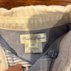 Ralph Lauren　ベビーロンパースの画像
