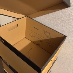 【受渡者 決定】収納ボックス4個の画像