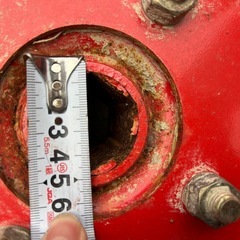 オーツ 水田　つる切機用 タイヤ 4.00-19 左右セット パーツ 部品 スペア の画像