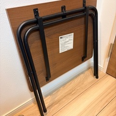 【ニトリ】折りたたみテーブルの画像