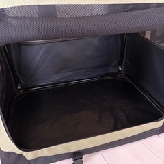 【お譲りします！】折りたたみ中型犬用クレート　中古です！の画像