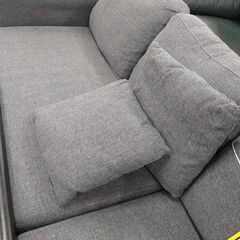 リユースのサカイ浦和店 【G161】★ソファ3人用 グレー オットマン付きの画像