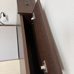 受け渡し決定大容量収納シングルベット の画像