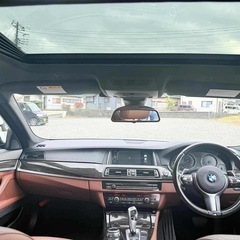 BMW 523d Mスポーツ平成26年108000km 車検09年10月まで !.オートマ ディーゼルターボ サンルーフCD DVD ナビ 乗って帰れます の画像