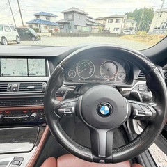 BMW 523d Mスポーツ平成26年108000km 車検09年10月まで !.オートマ ディーゼルターボ サンルーフCD DVD ナビ 乗って帰れます の画像