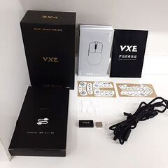 札幌【軽量 ワイヤレス ゲーミングマウス VXE R1 PRO】ホワイト 5ボタン 北20条店の画像