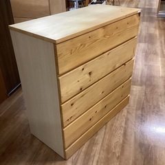 4段チェスト【町田市再生家具252755の画像