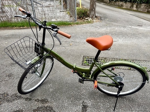 折り畳み自転車 7段変速 24インチ (choco) てだこ浦西の折りたたみ