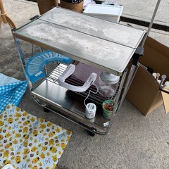 ステンレス棚　折りたたみの画像