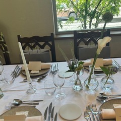 キャンドル&キャンドルホルダーセットの画像