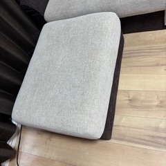 カウチソファー2-3人掛け （ブラウンベージュ）の画像