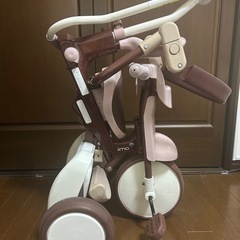 折りたたみ式 三輪車 iimo イーモ #02 コンフォートブラウンの画像
