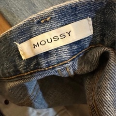 moussy マウジー　ダメージデニム　24インチの画像