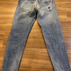 moussy マウジー　ダメージデニム　24インチの画像