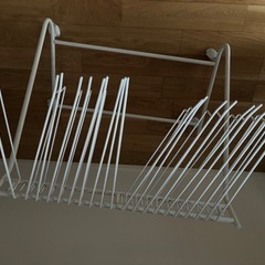 スラックスハンガー ２０本掛けの画像