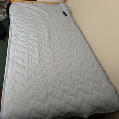 【利用2.5年】シングルベッド／マットレスセットの画像