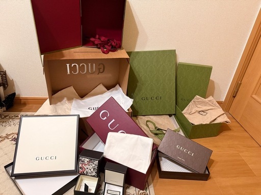 GUCCI 空箱 9せ点セット (M＊i) 中村公園のラッピング用品《箱》の