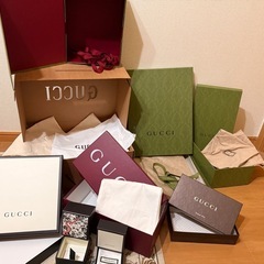 GUCCI 空箱 9せ点セットの画像