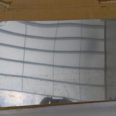 スーパーグレート　リア窓パネル　ステンレスの画像