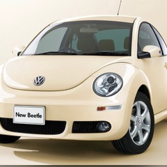 フォルクスワーゲンニュービートル　車検通すためヘッドライト…