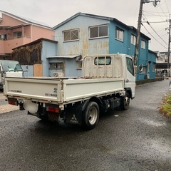 三菱キャンター トラック 平ボディAT車 1.5tの画像