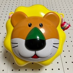 たべっ子どうぶつTHE MOVIEポップコーンバケツ、ポップコーンケース新品！の画像