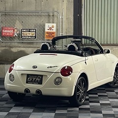 コペン　電動オープン　格安マニュアル車　夏冬タイヤアルミ付きの画像