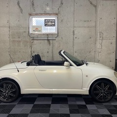 コペン　電動オープン　格安マニュアル車　夏冬タイヤアルミ付きの画像