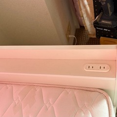 引出付★すのこシングルベッドの画像