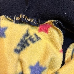 スマイリー　フリース　あったかベビーロンパースの画像