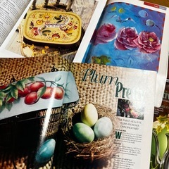 トールペイント  会報　レアの画像