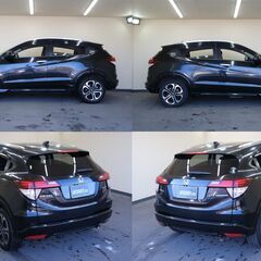 ホンダ　ヴェゼル1.5ハイブリッドZ！LEDヘッドライト 純正１７インチアルミホイール クルーズコントロール ハーフレザーシート シートヒーター等の画像