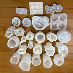 ソイワックス ドライフラワー セット キャンドル 手作り　の画像