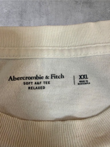 【レア】アバクロンビー&フィッチ モハメドアリ Tシャツ XXL 白 A&F