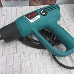 リョービ RYOBI HA6-1551 ヒートガン ケース付き 中古品 50℃～550℃ ケース留め具破損有 【ハンズクラフト宜野湾店】の画像