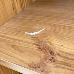 A-934【リユースのサカイ野々市店】ジモティ来店特価‼ 食器棚 木製 ライトブラウン クリーニング済みの画像