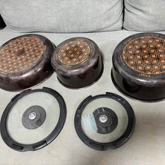 ティファール　　鍋フライパン5点セットの画像