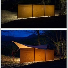 テンマクデザイン　陣幕　キャンプの画像