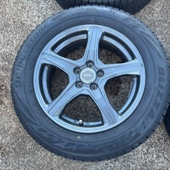 205/60R16 スタッドレスタイヤ アルミ付4本セット ブリザック VRX2の画像