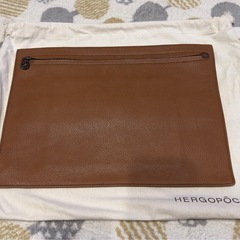 クラッチバッグ　セカンドバッグ　キャメルBig American Shop　の画像