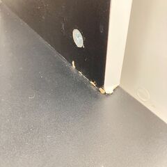 A-936【リユースのサカイ野々市店】ジモティ来店特価‼ 食器棚 木製 ホワイト クリーニング済みの画像