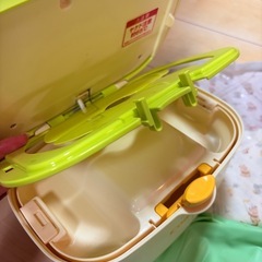 ベビーバス、お尻拭きウォーマー、カバーオールセットの画像