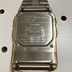 昭和レトロCASIOデジタルウォッチ現状品、超レアの画像