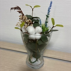 造花花瓶、スワッグの画像