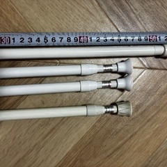 突っ張り棒５本セット　中古品の画像